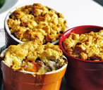 Winter vegetable crumble